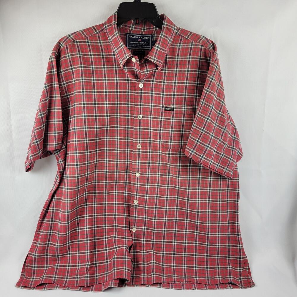 Ralph Lauren Sportsman Vintage Shirt For Explorers Travelers & Adventurers XL
